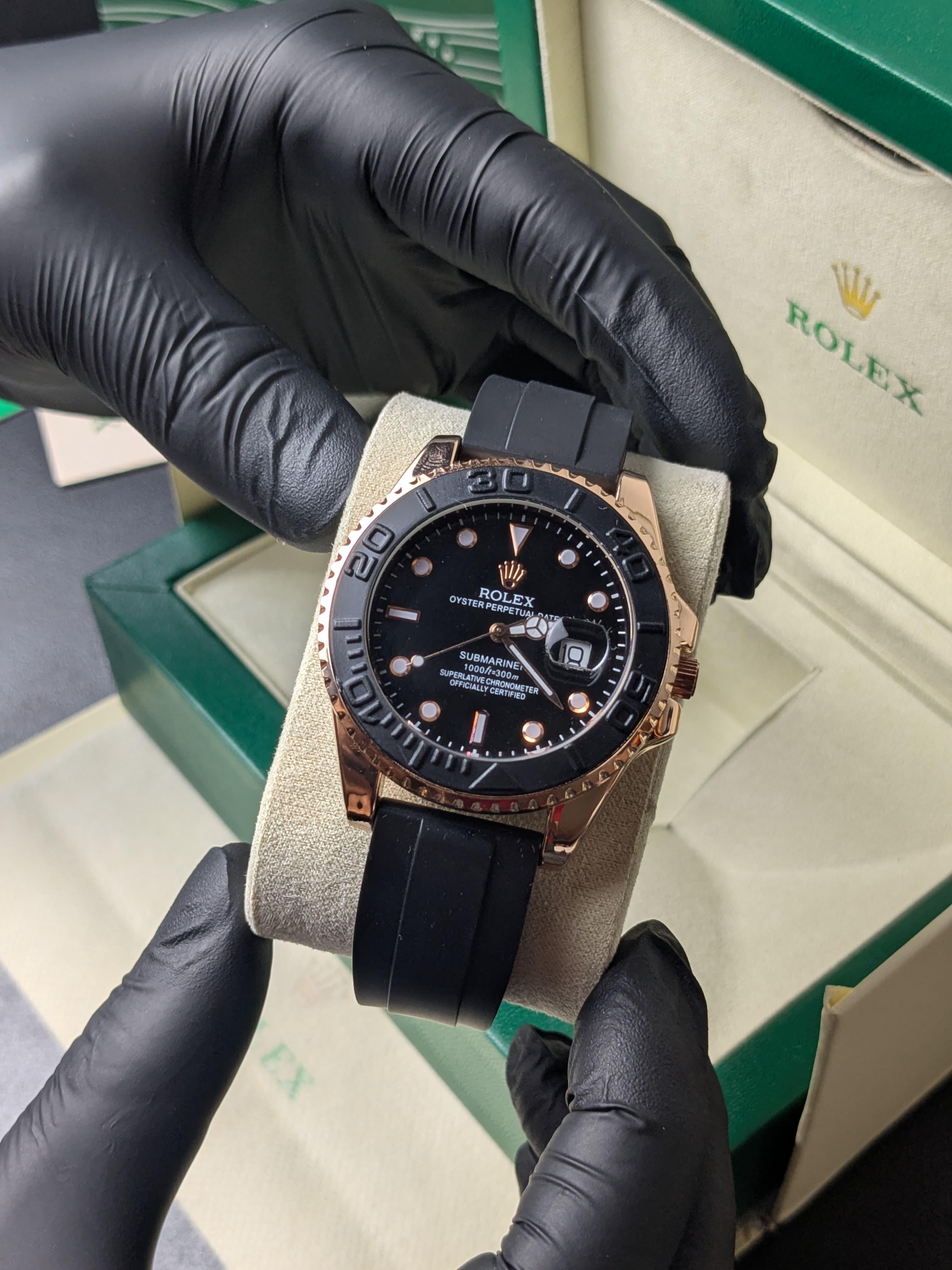 Rolex Yacht Master | Master Quality | Rotateable Smooth Dial | Date Working