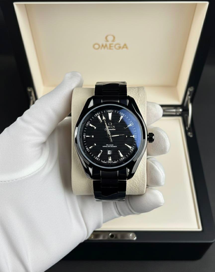 Omega Seamaster Aqua Terra 150M – Master Chronometer (Black ceramic / black dial)