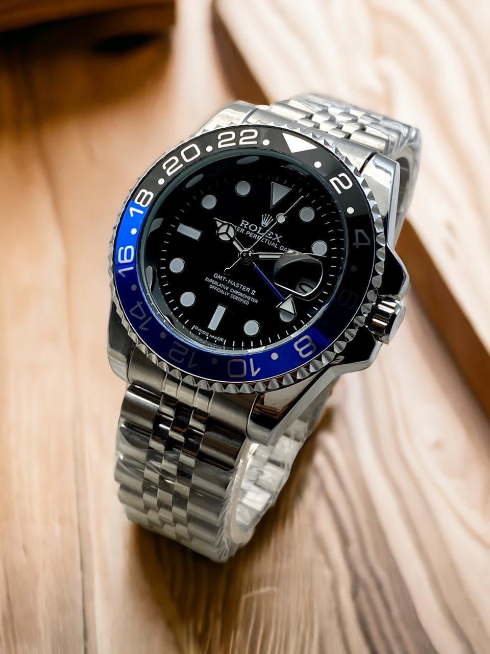 Rolex GMT MASTER II | Date Just | Master Quality | Stainless Steel | PEPSI DIAL
