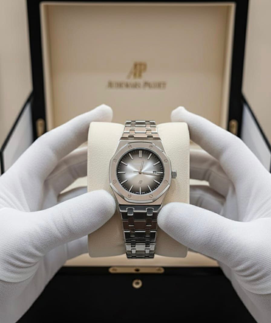 Audemars Piguet – Royal Oak Selfwinding (stainless steel, silver/grey dial)