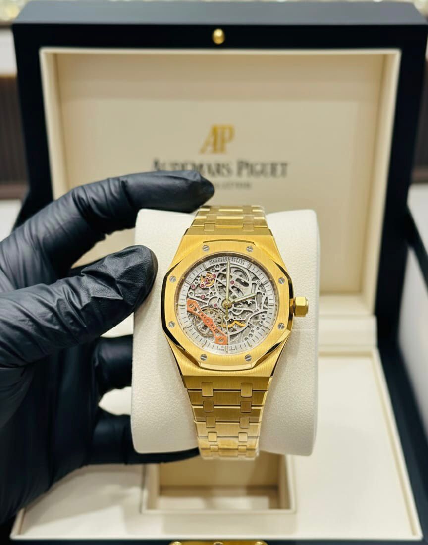 Audemars Piguet – Royal Oak Openworked (Skeleton) – Yellow Gold