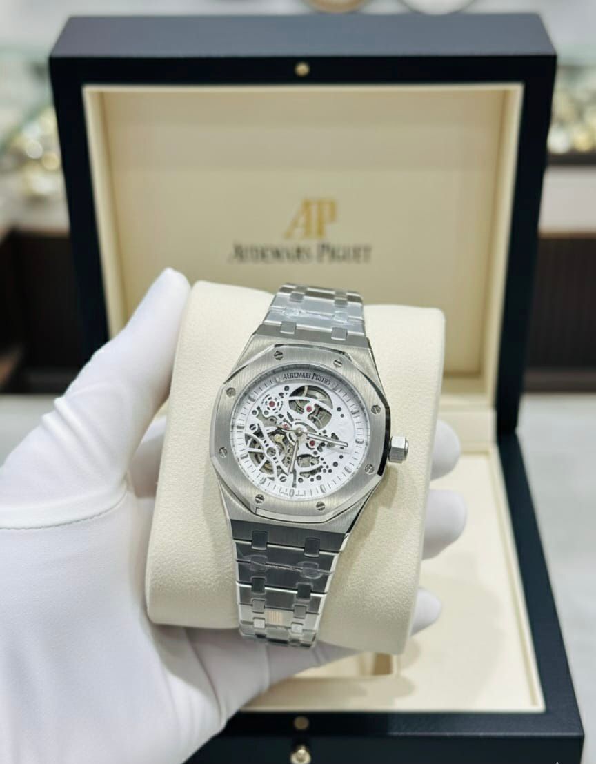 Audemars Piguet – Royal Oak Skeleton / Openworked (stainless steel) AUTO