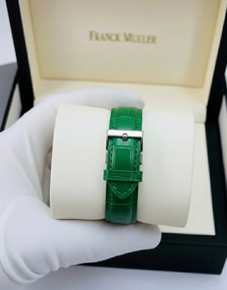 Franck Muller – Cintrée Curvex Alligator Green Strap